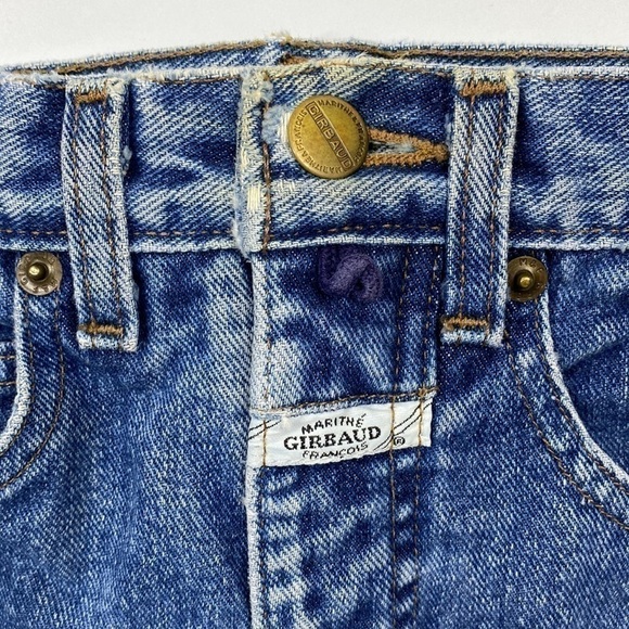 Marithe Francois Girbaud Hi-Rise Raw Hem Denim Shorts Size 7/8 - Picture 7 of 14